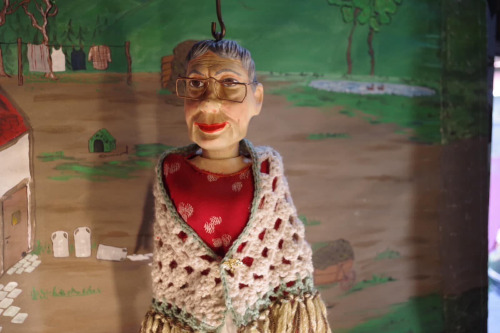 Marionnettes de thème Petit Chaperon Rouge